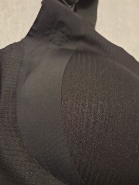 Jelly Push Up Bra Supportive, Wireless Black XL New Never Worn
